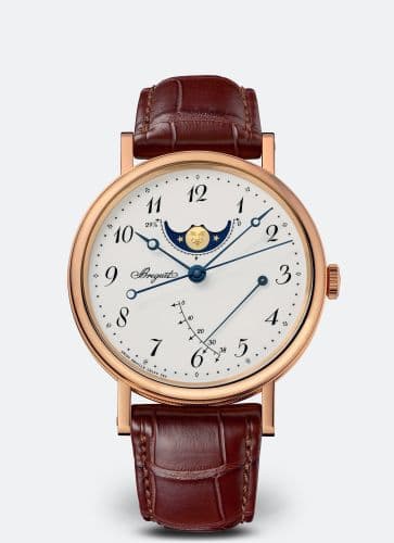 Breguet Classique 7787 Moonphase Rose Gold / Grand Feu Enamel