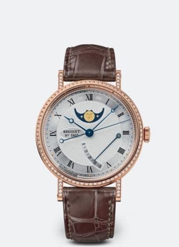 Breguet Classique 8788 Moonphase Rose Gold / Grand Feu Enamel