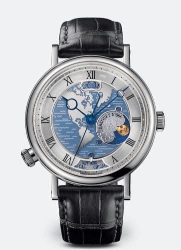 Breguet Classique Hora Mundi 5717 Platinum / America