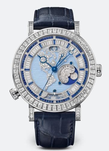 Breguet Classique Hora Mundi 5719 Platinum / America