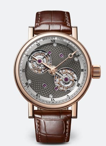 Breguet Double Tourbillon Rose Gold / Grey
