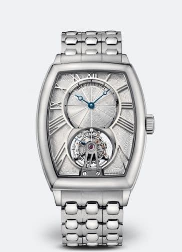 Breguet Héritage Tourbillon Platinum / Silver / Bracelet