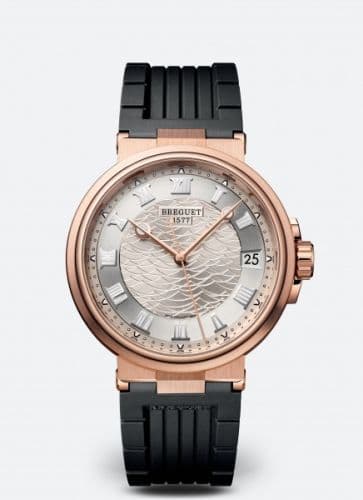 Breguet Marine 5517 Rose Gold / Silver / Rubber