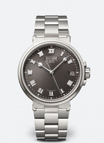 Breguet Marine 5517 Titanium / Slate Grey / Bracelet