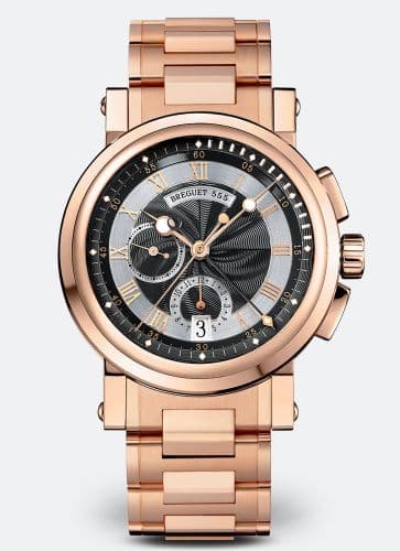 Breguet Marine Chronograph 5827 Rose Gold / Black / Bracelet