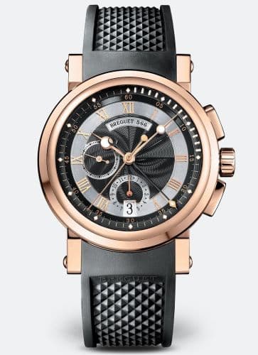 Breguet Marine Chronograph 5827 Rose Gold / Black / Rubber