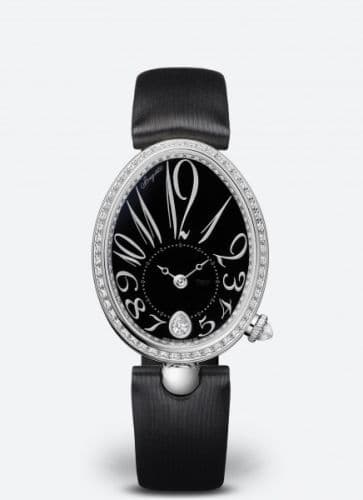 Breguet Reine de Naples 8918 White Gold - Diamond / Black