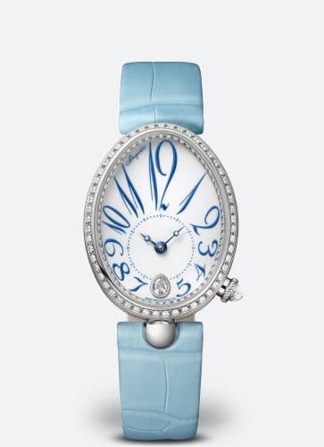 Breguet Reine de Naples 8918 White Gold - Diamond / White