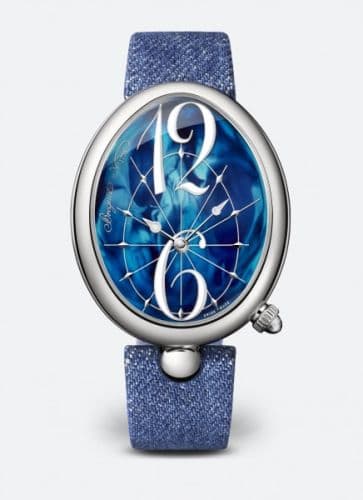 Breguet Reine de Naples 8967 Stainless Steel / Blue MOP