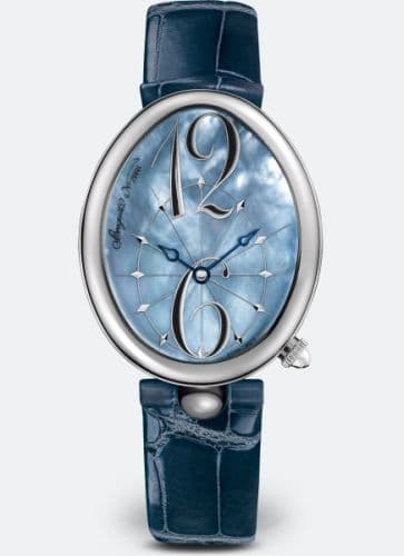 Breguet Reine de Naples 8967 Stainless Steel / Blue MOP