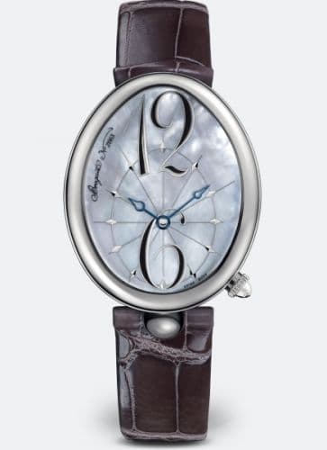 Breguet Reine de Naples 8967 Stainless Steel / Pink MOP