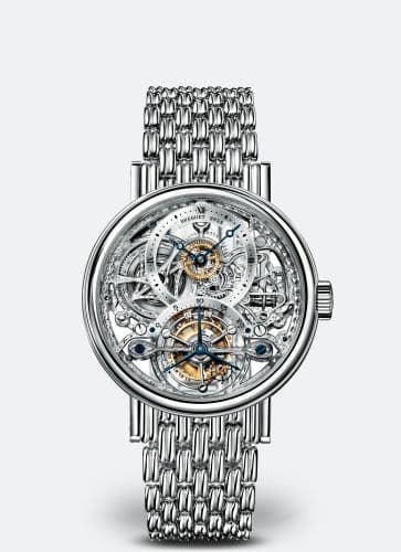 Breguet Tourbillon 3355 Platinum / Silver / Bracelet
