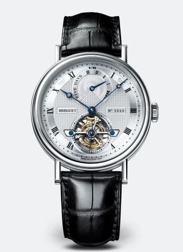 Breguet Tourbillon Five Days Platinum / Silver