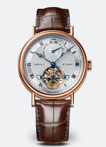Breguet Tourbillon Five Days Rose Gold / Silver