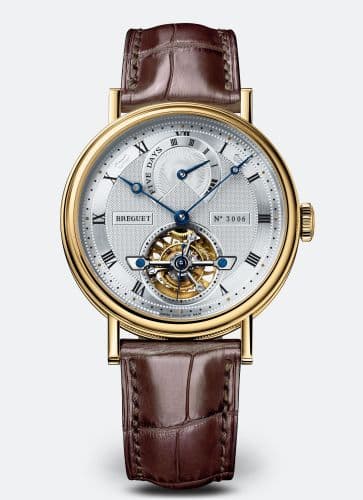Breguet Tourbillon Five Days Yellow Gold / Silver