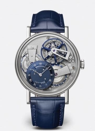 Breguet Tradition 7047 Fusée Tourbillon Platinum / Blue