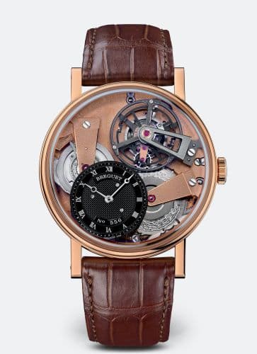 Breguet Tradition 7047 Fusée Tourbillon Rose Gold / Black