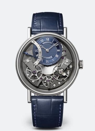 Breguet Tradition 7097 Automatique Seconde Retrograde White Gold / Blue
