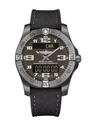 Breitling Aerospace Evo Titanium / Grey / Military / Pin