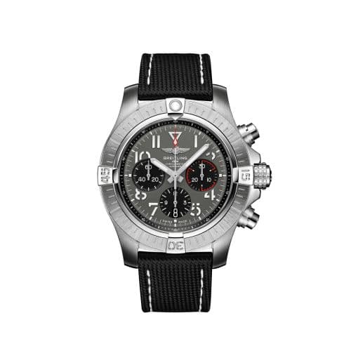 Breitling Avenger B01 Chronograph 45 Stainless Steel / Anthracite / Strap - Folding