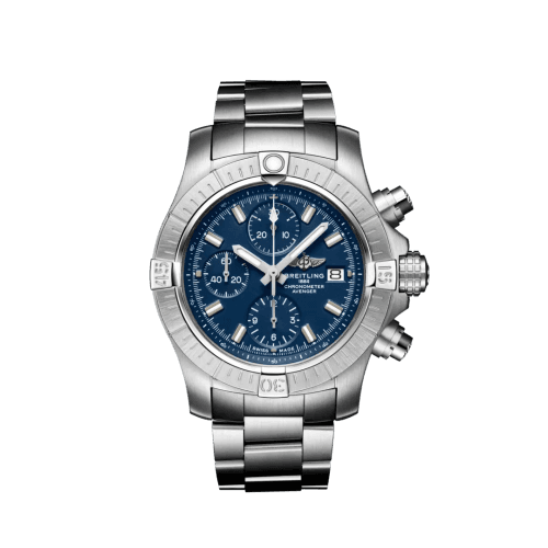 Breitling Avenger Chronograph 43 Stainless Steel / Blue / Bracelet