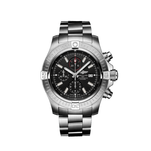 Breitling Avenger Chronograph 48 Stainless Steel / Black / Bracelet
