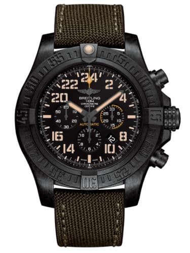 Breitling Avenger Hurricane Military Breitlight / Volcano Black / Military