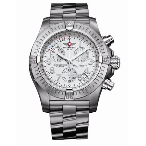 Breitling Avenger Seawolf Chrono Silver