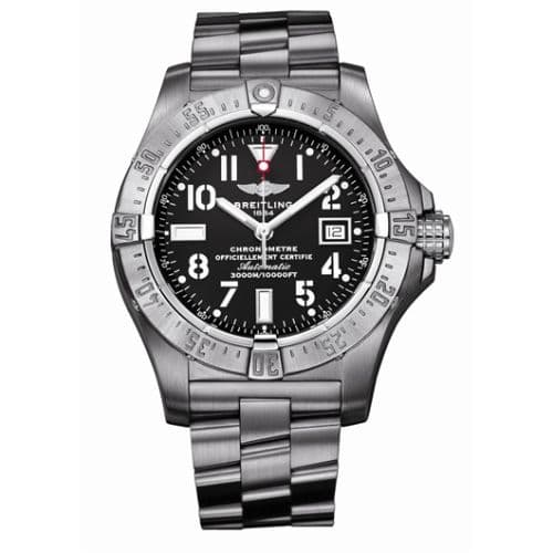 Breitling Avenger Seawolf Stainless Steel / Black