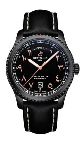 Breitling Aviator 8 Automatic Day & Date 41 Blacksteel / Etihad