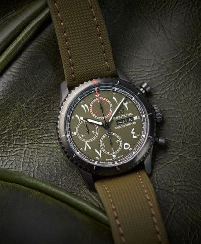 Breitling Aviator 8 Chronograph 43 Blacksteel / Middle East Limited Edition