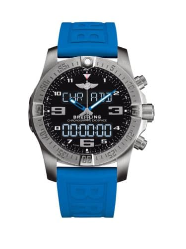 Breitling B55 Exospace Titanium / Black / TwinPro Blue / Folding