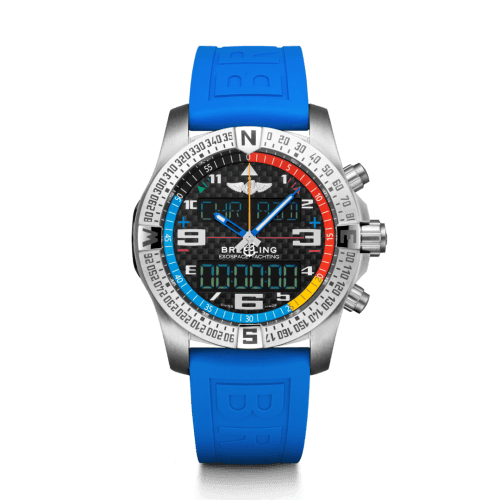 Breitling B55 Exospace Yachting Titanium / Carbon / TwinPro Blue / Folding