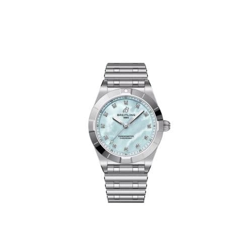 Breitling Chronomat 28 Stainless Steel / Blue MOP