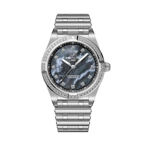 Breitling Chronomat 28 Stainless Steel - Diamond / Black MOP