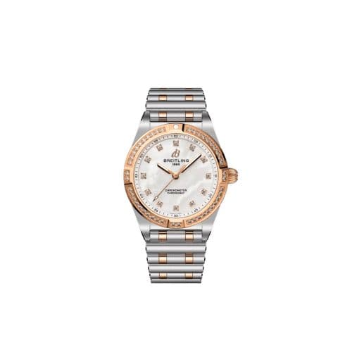 Breitling Chronomat 28 Stainless Steel - Red Gold / MOP