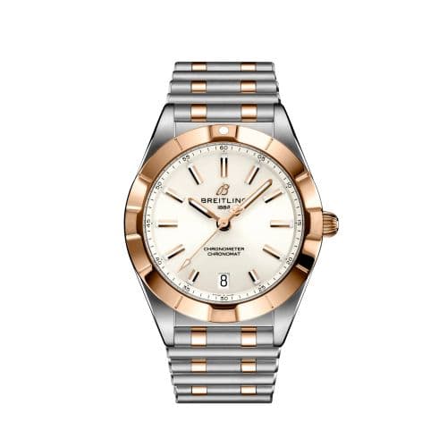 Breitling Chronomat 32 Stainless Steel / Red Gold / White / Rouleaux