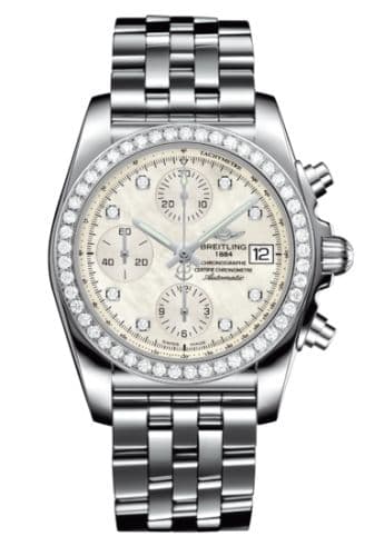 Breitling Chronomat 38 SleekT Stainless Steel / Diamond / MOP / Bracelet