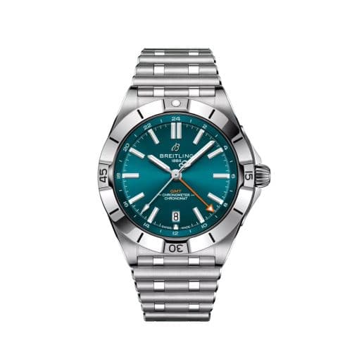 Breitling Chronomat 40 GMT Stainless Steel / Blue / Australia