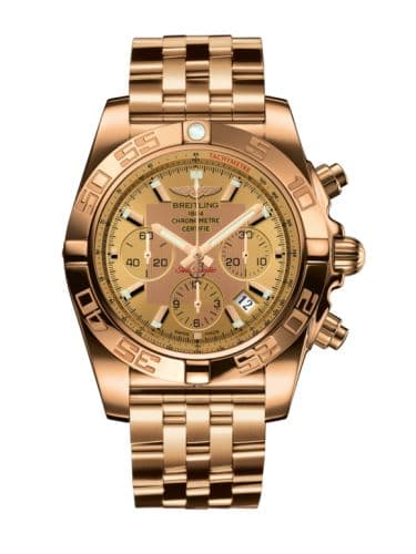 Breitling Chronomat 44 Rose Gold / Golden Sun / Bracelet