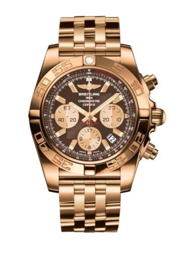Breitling Chronomat 44 Rose Gold / Metallica Brown / Bracelet