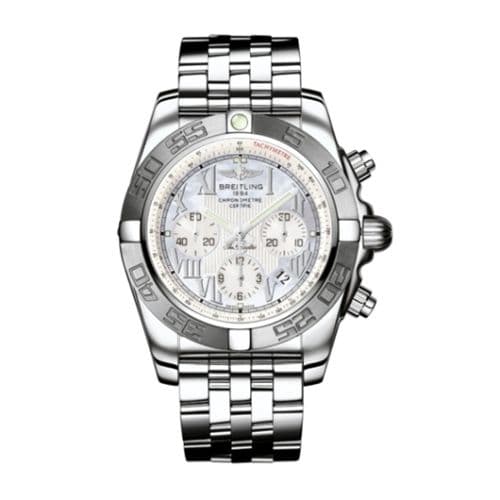Breitling Chronomat 44 Stainless Steel / MOP - Roman / Bracelet