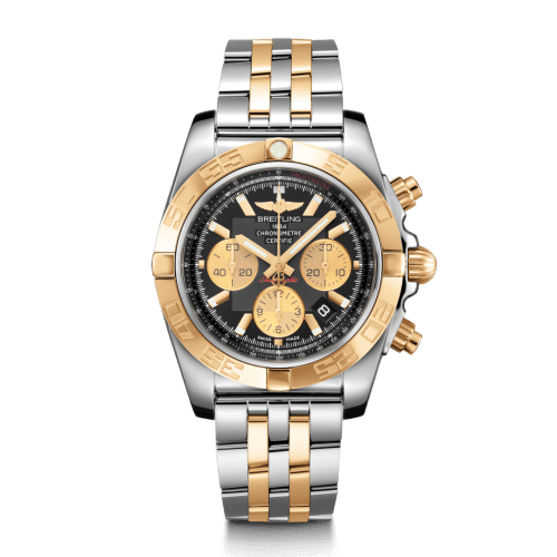 Breitling Chronomat 44 Stainless Steel / Rose Gold / Onyx Black / Bracelet