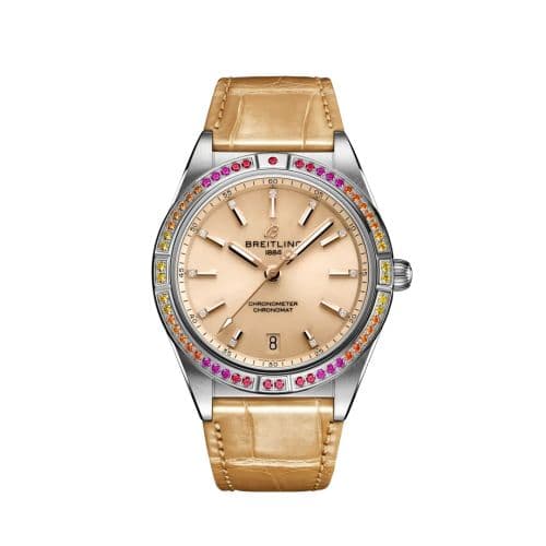 Breitling Chronomat Automatic 36 South Sea Stainless Steel / Beige