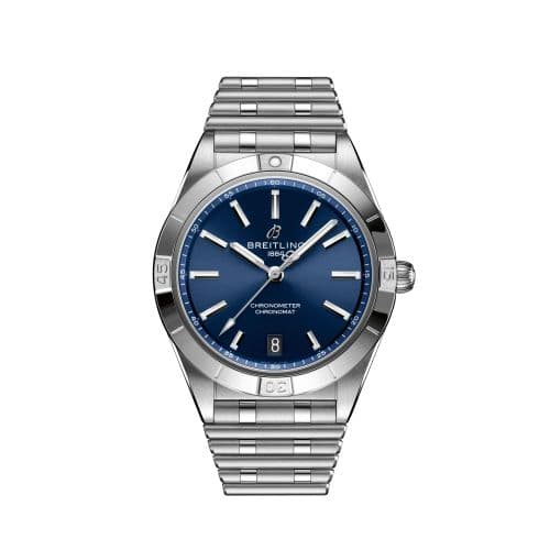 Breitling Chronomat Automatic 36 Stainless Steel / Blue / Rouleaux