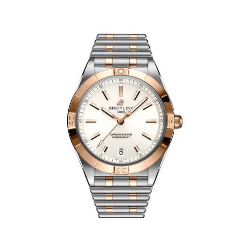Breitling Chronomat Automatic 36 Stainless Steel / Red Gold / White / Rouleaux