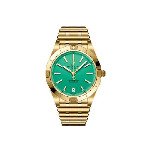 Breitling Chronomat Automatic 36 Victoria Beckham Yellow Gold / Peppermint