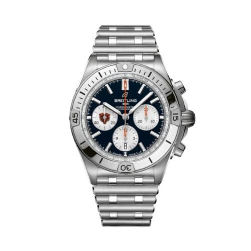 Breitling Chronomat B01 42 NFL Chicago Bears / Rouleaux