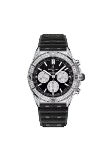 Breitling Chronomat B01 42 Stainless Steel - Diamond / Black / Rubber