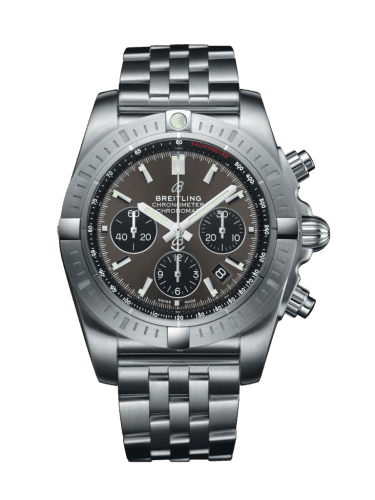 Breitling Chronomat B01 Chronograph 44 Stainless Steel / Blackeye Grey / Bracelet
